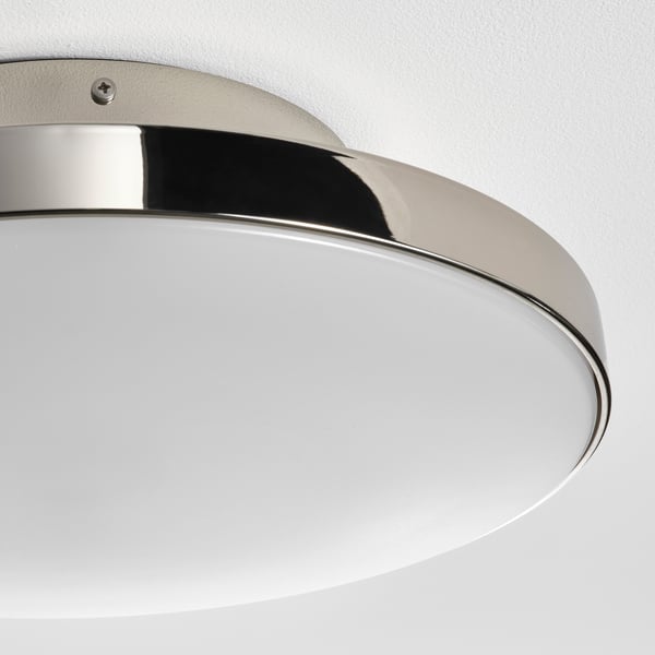 KABOMBA LED plafonjera, hromirano/sjajno, 36 cm