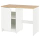 KNOXHULT Podni element s vratima i nišom, bela, 120x61x91 cm