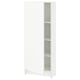 KNOXHULT Visoki element s vratima, bela, 60x31x153 cm