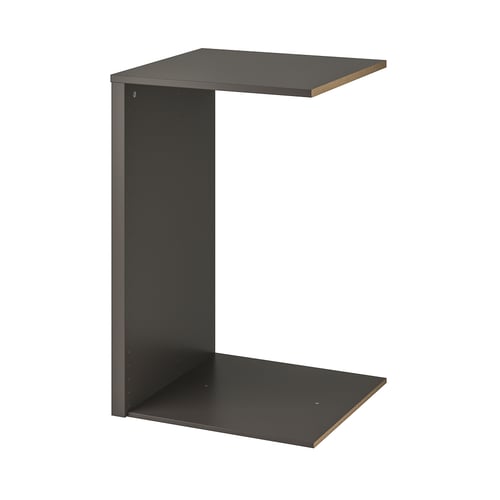 KOMPLEMENT Pregrada za okvire, tamnosiva, 75-100x58 cm