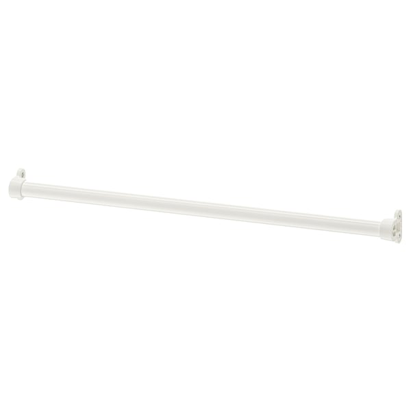 KOMPLEMENT Šipka za vešalice, bela, 75 cm