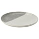 KRUSTISTEL Tanjir, dezenirano/siva, 25 cm