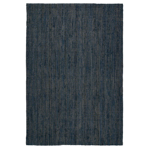 LANDBANA Tepih, ravno tkani, tamnoplava, 160x230 cm