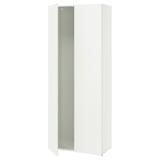 LASTARE Okvir s vratima, bela, 80x42x200 cm