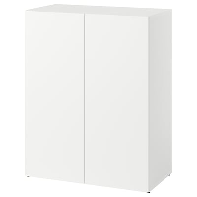 LASTARE Okvir s vratima, bela, 80x42x100 cm