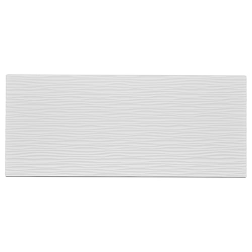 LAXVIKEN Front fioke, bela, 60x26 cm