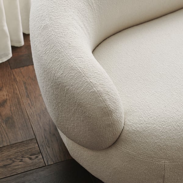 LILLESÄTER Sofa 6-sed, Axvall prljavobela