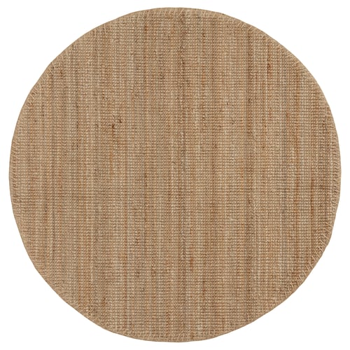 LOHALS Tepih, ravno tkani, natur, 130 cm