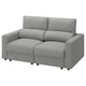 MALMKÖPING Sofa dvosed, Tibbleby bež/siva