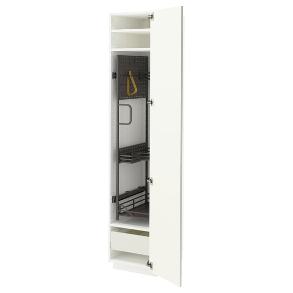METOD / MAXIMERA Visoki element-ostava, bela/Vallstena bela, 40x60x200 cm