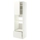 METOD / MAXIMERA Visoki element za ugradne uređaje, bela/Veddinge bela, 60x60x220 cm