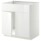 METOD Pod.elem.sudop. i 2vrata/front, bela/Ringhult bela, 80x60 cm