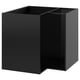 METOD Ugaoni podni element, Crnosiva, 88x60x80 cm