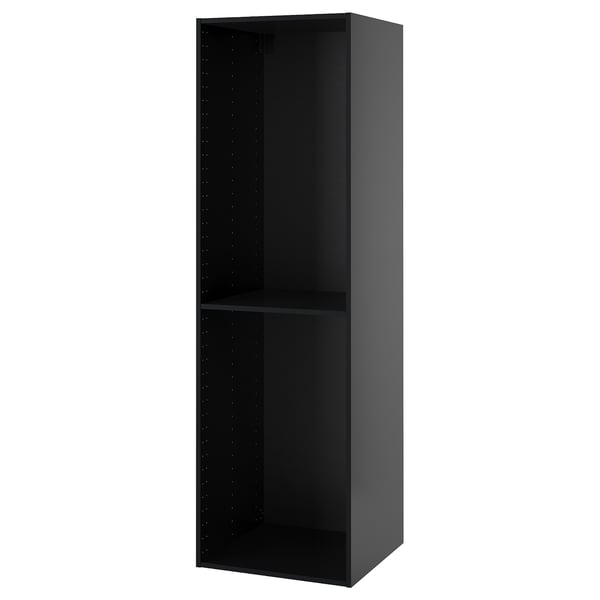 METOD Visoki element, Crnosiva, 60x60x200 cm