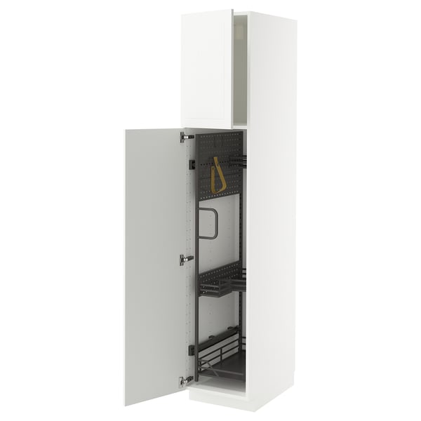 METOD Visoki element-ostava, bela/Stensund bela, 40x60x200 cm