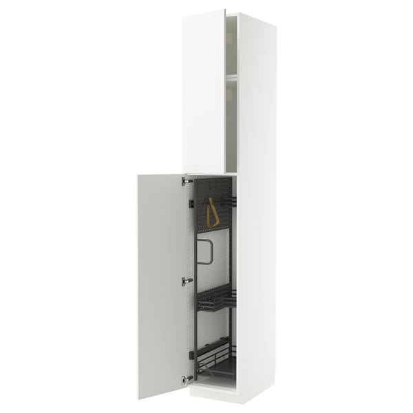METOD Visoki element-ostava, bela/Stensund bela, 40x60x240 cm