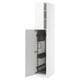 METOD Visoki element-ostava, bela/Stensund bela, 40x60x220 cm