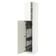 METOD Visoki element-ostava, bela/Vallstena bela, 40x60x220 cm