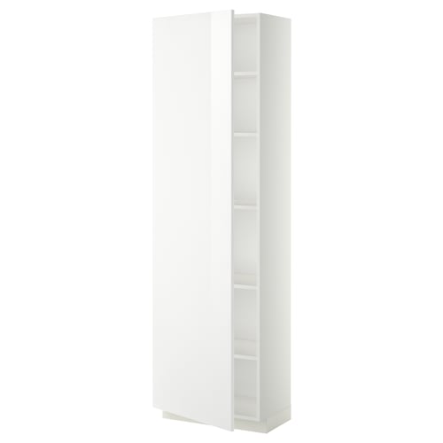 METOD Visoki element s policama, bela/Ringhult bela, 60x37x200 cm
