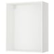 METOD Zidni element, bela, 80x37x100 cm