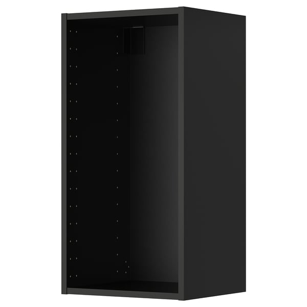 METOD Zidni element, Crnosiva, 40x37x80 cm