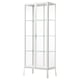 MILSBO Vitrina, bela, 73x175 cm