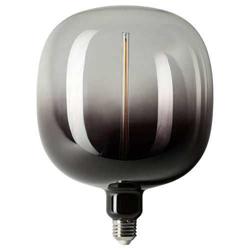 MOLNART LED sijalica E27 200lm, cevasti oblik crna/bistro staklo, 185 mm