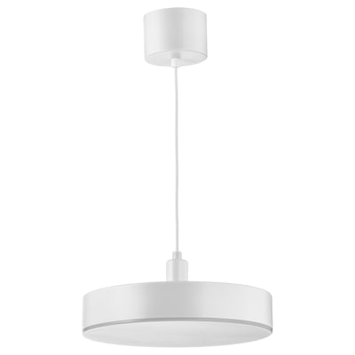 NYMÅNE LED visilica, bela, 38 cm