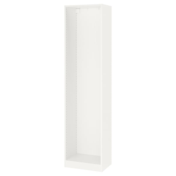 PAX Okvir garderobera, bela, 50x35x201 cm