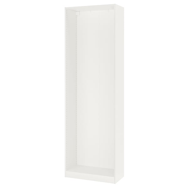 PAX Okvir garderobera, bela, 75x35x236 cm