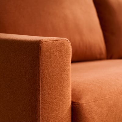 SALTSJÖBADEN Sofa dvosed, Tonerud crveno-smeđa