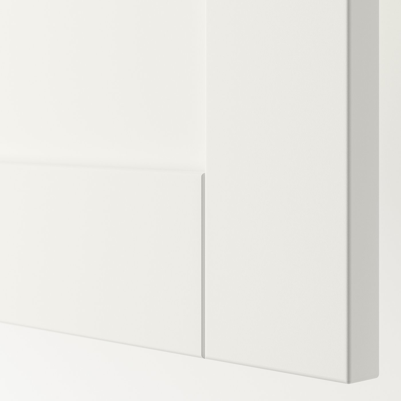 SANNIDAL Vrata, bela, 60x120 cm