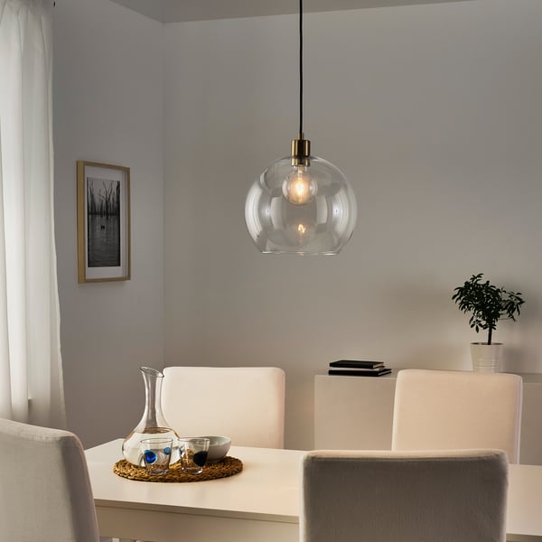 SKAFTET Set kablova, tekstil mesingano, 1.4 m