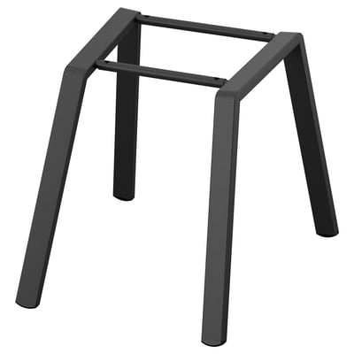 SKÅLSTA Podokvir stolice, profilisano metal/Crnosiva