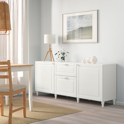 SMEVIKEN Vrata, bela, 60x64 cm