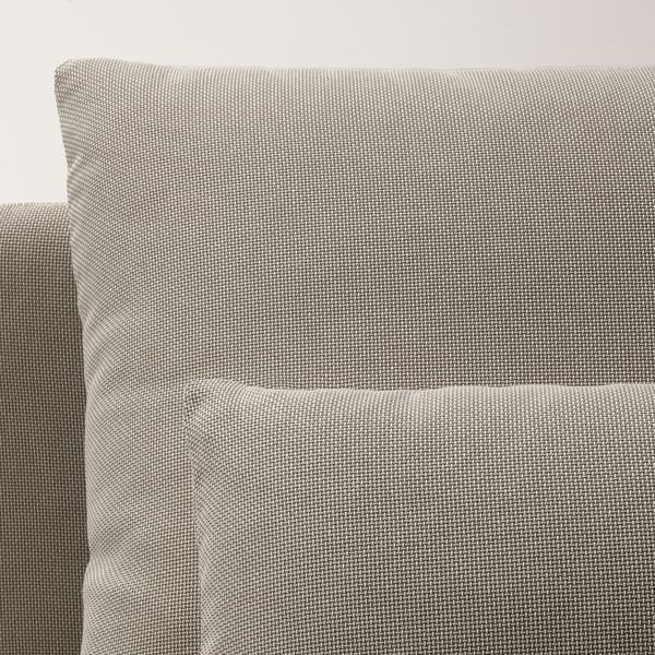 SÖDERHAMN Sofa 4-sed i lenjivac, Fridtuna svetlobež