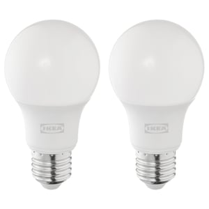 SOLHETTA LED sijalica E27 806 lm, podesivog intenziteta/kugla opal bela
