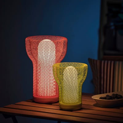 SOLVINDEN LED ukrasna rasveta, na baterije mreža/napolju roze