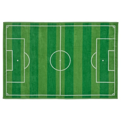 SPORTSLIG Veliki peškir za kupanje, zelena/fudbalski teren, 100x150 cm