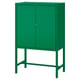 STOCKHOLM 2025 Element s 2 vrata, zelena, 80x40x126 cm