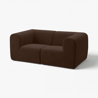 STOCKHOLM 2025 Sofa dvosed, Alhamn tamnosmeđa