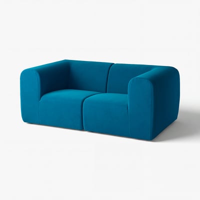 STOCKHOLM 2025 Sofa dvosed, Alhamn tamnotirkizna