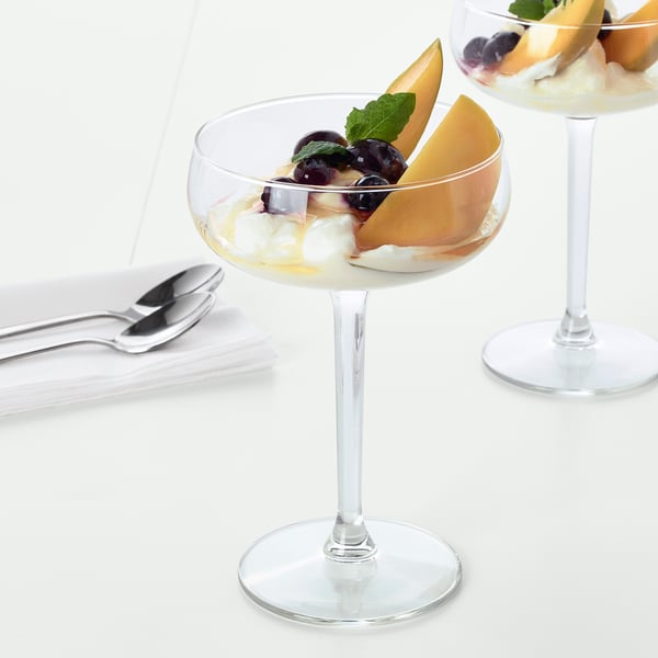 STORHET Šira čaša za šampanjac, bistro staklo, 30 cl