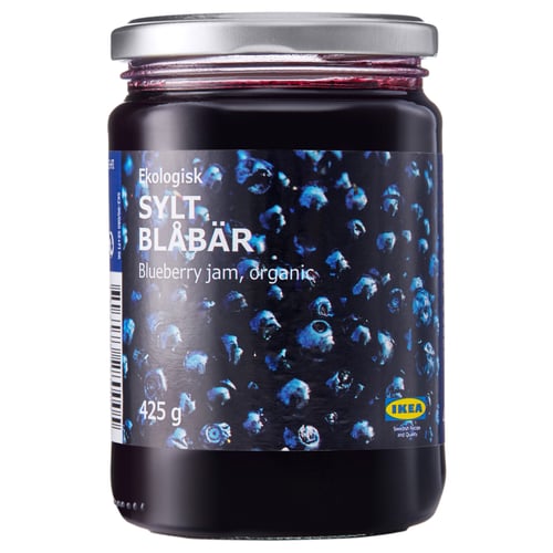 SYLT BLÅBÄR Džem od borovnice, organsko, 425 g