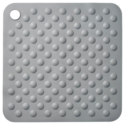 TÅNGEFLO Prostirka za tuš, siva, 50x50 cm