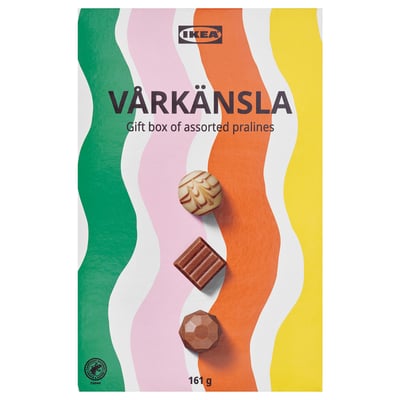 VÅRKÄNSLA Ukrasna kutija, razne praline, 161 g