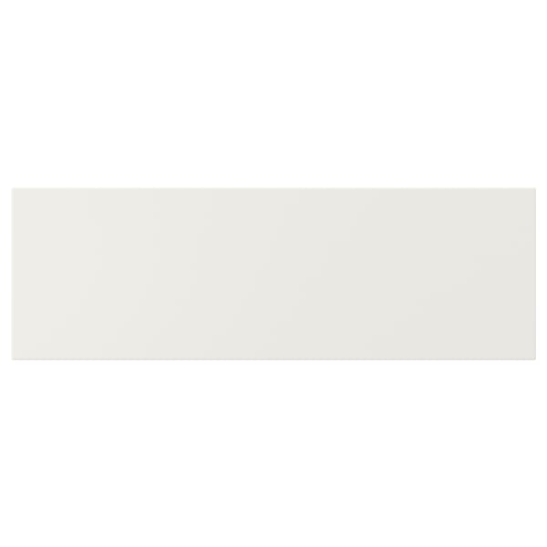 VEDDINGE Front fioke, bela, 60x20 cm