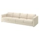 VIMLE Sofa 4-sed, Knäbäck svetlobež