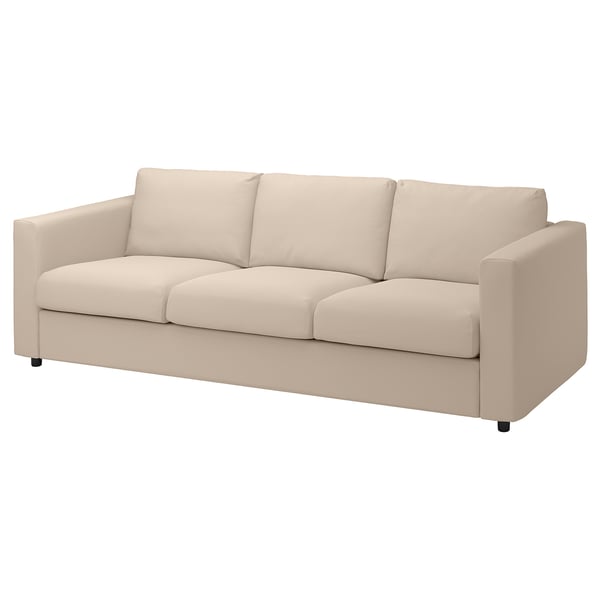 VIMLE Sofa trosed, Hallarp bež