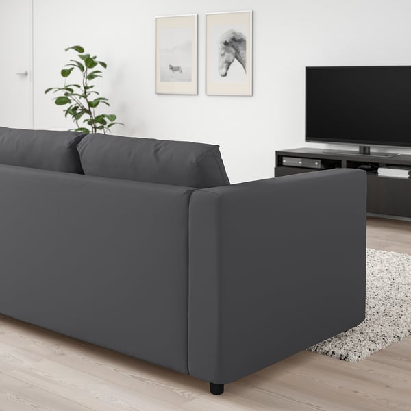 VIMLE Sofa trosed, Hallarp siva